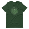 Da Vinci Social Distance - Green - Team Wrong - Short-Sleeve Unisex T-Shirt - Image 2